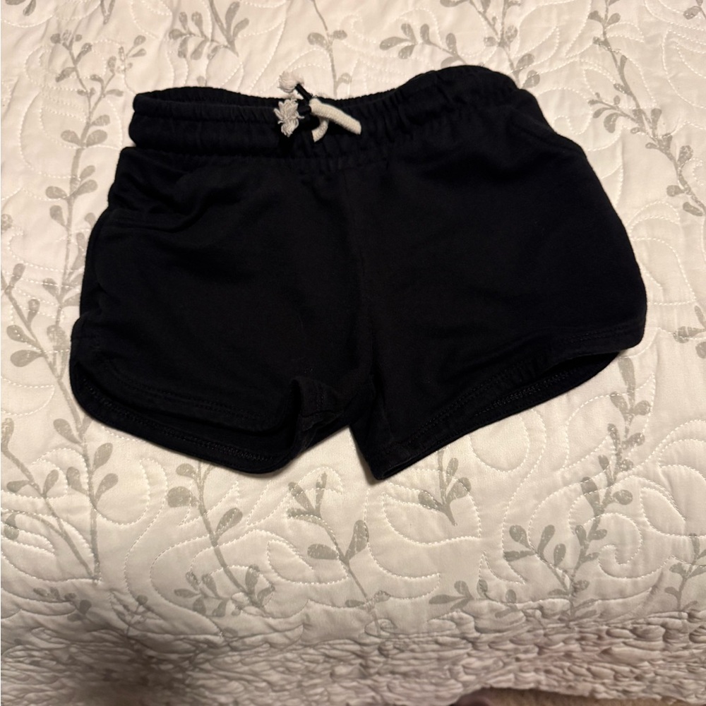 Kids Black Shorts